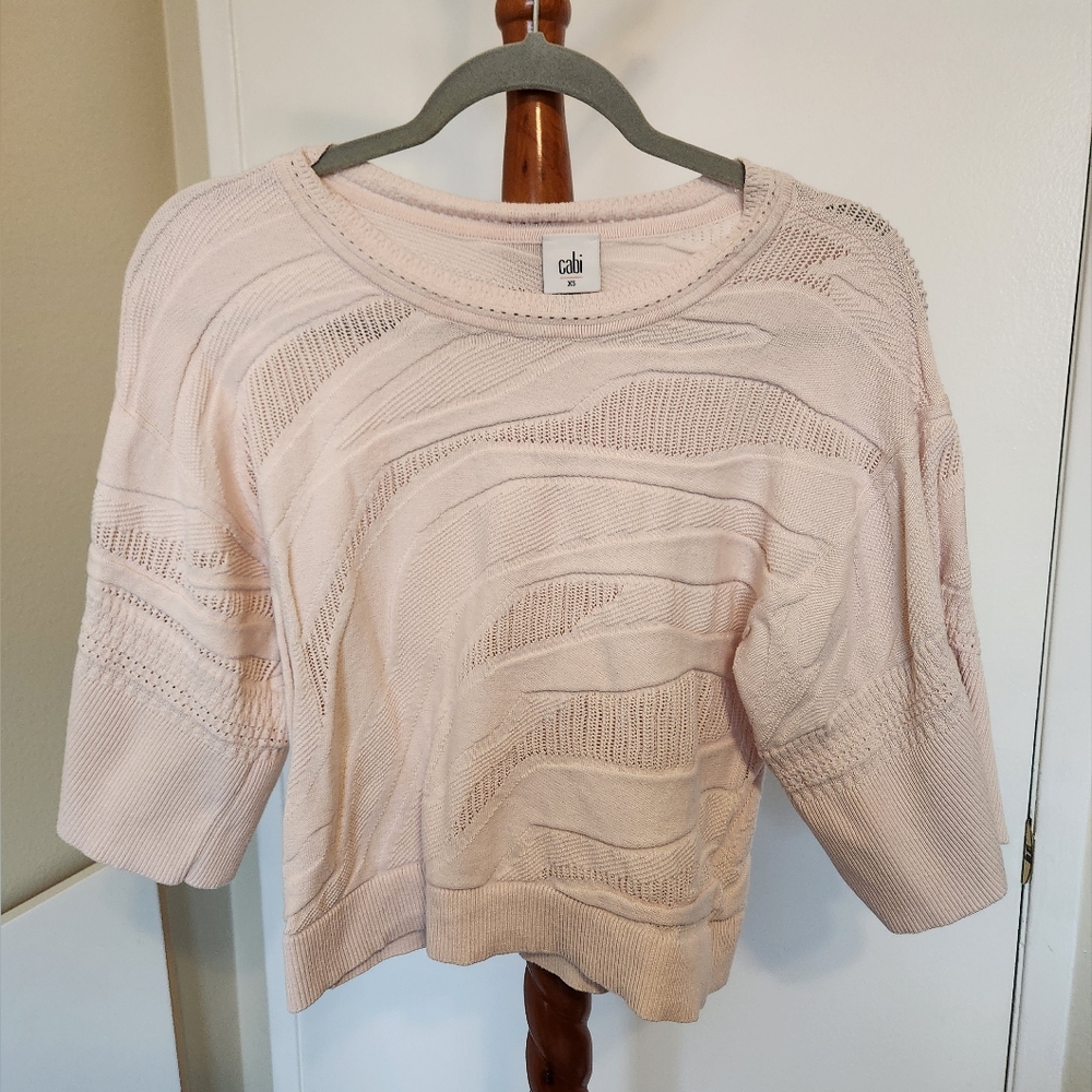 Cabi Size XS Pink Sweater
